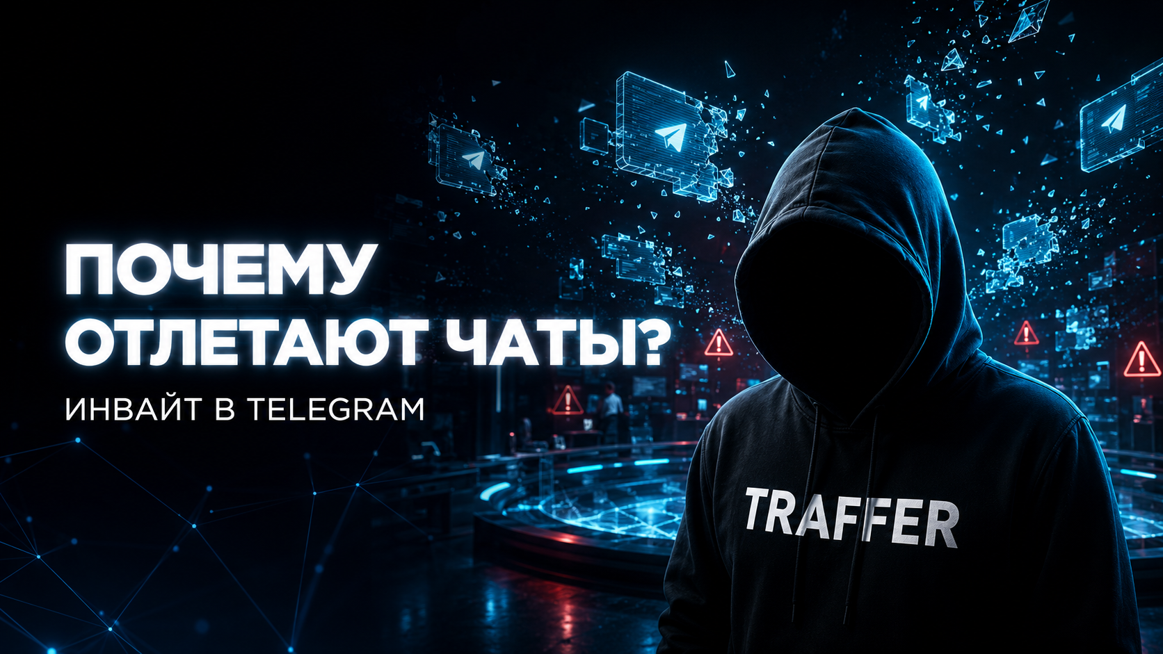 Почему отлетают чаты при инвайте в Telegram